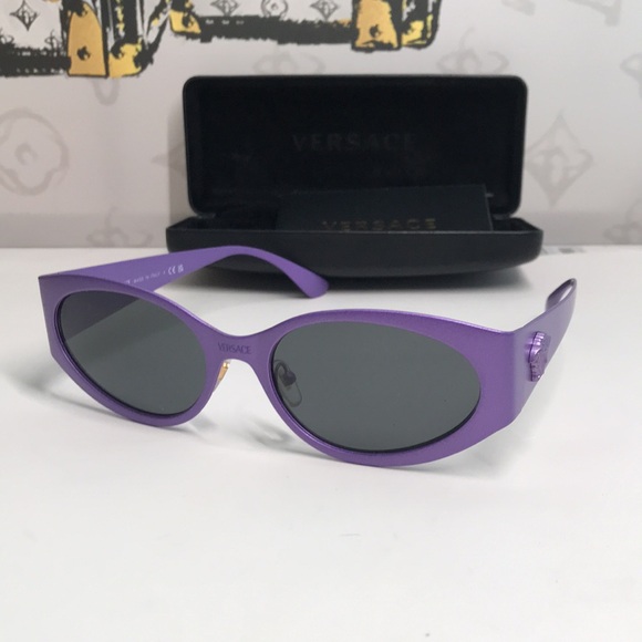 New Authentic Purple Cat-Eye Sunglasses VE2263 main image 7